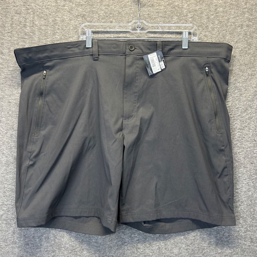 Eddie Bauer Horizon Guide Wander Shorts Mens 48 Tall Carbon Gray‎ Hiking Stretch